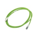 Siemon Patch Cord Z-MAX Cat6A S/FTP, CM/LS0H, 7ft, Color Verde, Versión Bulk (Sin Empaque Individual)