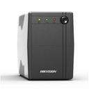 Hikvision Digital Technology UPS de 600 VA / 360W / Protección Contra Sobrecarga y Descarga / Entrada y Salida 120 VCA / 6 Tomas NEMA 5-15R (4 con Respaldo y 2 sin Respaldo)