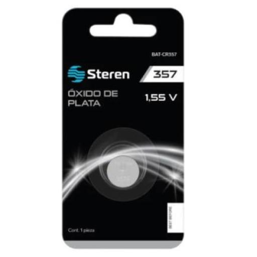 Steren Pila Steren de Óxido de Plata 1.5V 130mAh Tipo Botón
