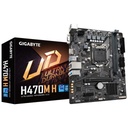 MOTHERBOARD GIGABYTE (H470M H ) SOCKET 1200 10A/11A, 2*DDR4, M.2,HDMI, MICRO ATX