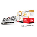 Tarjeta de video Sapphire Pure AMD Radeon RX 7800 XT 16GB DDR6 Blanco