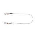 Klein Tools Cables de Protección con Cuerda de Polipropileno de 9/16'' Seguro Doble (Línea de Vida)