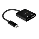 StarTech.com ADAPTADOR DE VIDEO USB-C A DISPLAYPORT - CON PD - 8K 30HZ - HB