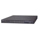 Planet Switch Administrable Capa 3, 24-Puertos 10/100/1000T + 4-Puertos 10G SFP+, Apilable
