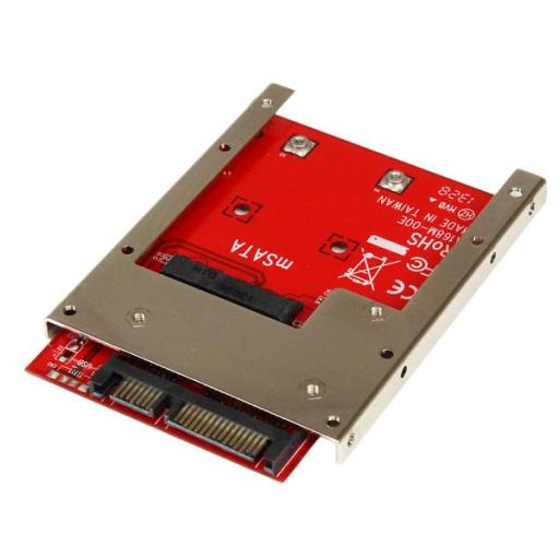 StarTech.com ADAPTADOR CONVERTIDOR DE SSD MSATA A SATA DE 2.5 PULGADAS