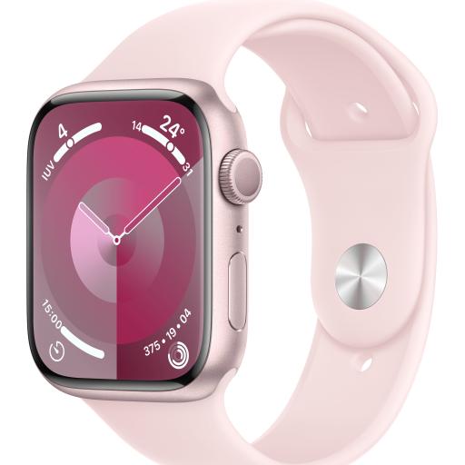 APPLEWATCH SERIES9 CORREA DEPORTIVA ROSA CLARO -TALLAM/L