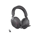 Jabra Jabra Evolve2 85, Auricular stereo versión MS con cancelación de ruido activa, dongle USB-A indicador de ocupado (Busylight)(28599-999-999)