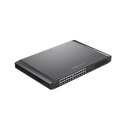 RUIJIE Switch Smart PoE con 24 puertos Gigabit PoE 802.3af/at + 2 SFP para fibra 1Gb, gestión gratuita desde la nube, 370w