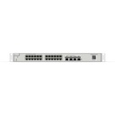 RUIJIE Switch Administrable Capa 2+ Plus, con 24 puertos Gigabit, 4 puertos SFP+ para fibra 10Gb, gestión gratuita desde la nube.