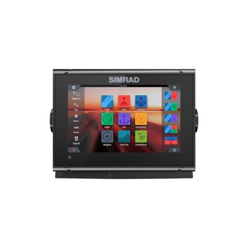 Simrad GO7 Pantalla de navegación touch screen multi-funcional para radar, fishfinder, y control automático de navegación. No incluye transducer 