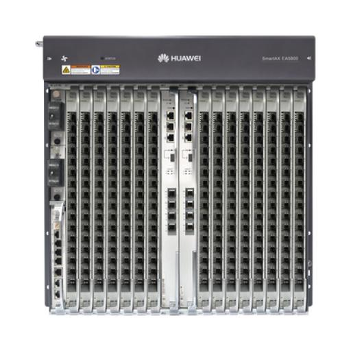 Huawei OLT GPON Carrier Class con 1 tarjeta de 16 puertos GPON, 15 ranuras, 2 Fuentes de alimentación DC, 11 UR