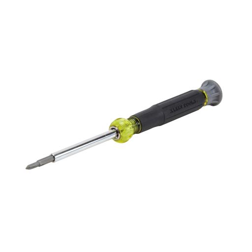 Klein Tools Desarmador de Precisión Magnético 4 en 1 (Punta PH0, PH00 y Planas 3.2 y 2.4 mm).