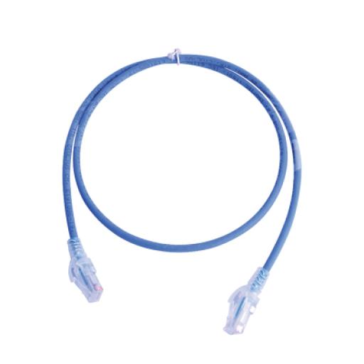 Siemon (MC5-10-06B) PATCH CORD RJ45 5E UTP T568B CM AZUL SIN BOTA 10F BULK