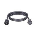 Panduit Cable de Alimentación Eléctrica Con Bloqueo de Seguridad, de IEC C14 a IEC C13, 1.8 Metros de Largo, Color Negro, Paquete de 10 Piezas