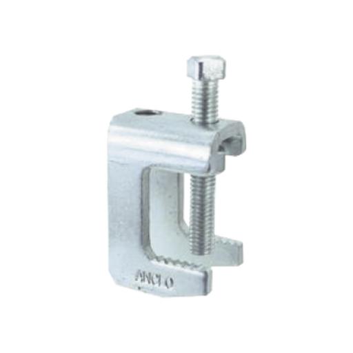 ANCLO Mordaza Acero Fija barras de 3/4", para varilla roscada de 1/4".
