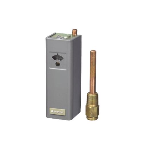 HONEYWELL HOME RESIDEO Controlador aquastat de límite alto o bajo. Temperatura de funcionamiento de 4 °C a 82 °C