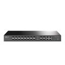 TPLINK DeltaStream - OLT de 16 puertos GPON / Conexión de hasta 2,048 ONUs / 2 Puertos Gigabit RJ45 Uplink / 4 Puertos SFP+ Uplink / Fuentes Redundantes AC- AC (incluidas) / Administración desde la nube (DPMS)
