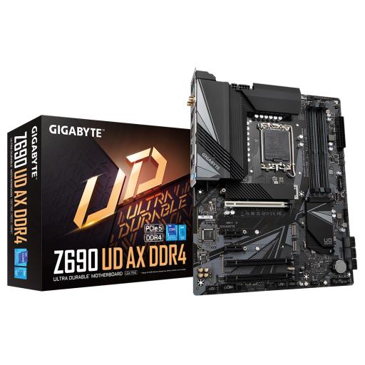 ADATA TARJETA MADRE GIGABYTE Z690 UD AX DDR4 LGA 1700 ATX HDM/DP