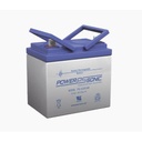 Power-Sonic Batería 12V, 35AH, Para Respaldo, Tecnologías AGM/VRLA, 5 Años Vida Útil, Terminales NB3, Reconocida UL   