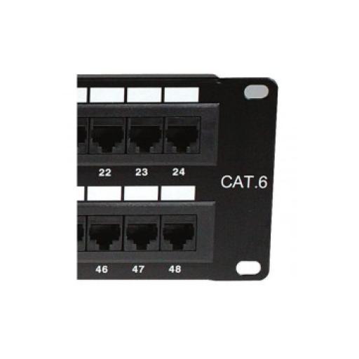 Nexxt Solutions Nexxt - Tablero de conexiones - CAT 6 - 19" - 24 puertos