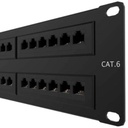 Nexxt Solutions Nexxt - Tablero de conexiones - CAT 6 - 19" - 48 puertos