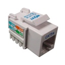 Nexxt Solutions Nexxt - Modular insert - RJ-45 - gray - 1 port