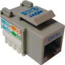 Nexxt Solutions Nexxt - Modular insert - RJ-45 - gray - 1 port