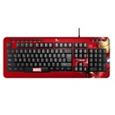 Xtech - Keyboard - Wired - Spanish (Latin American) - USB - Bright red - Marvel XTK-M401IM