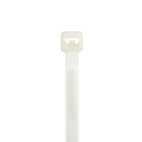 Panduit Cincho STRONGHOLD, 100 mm largo x 2.5 mm ancho, Tensión 18 lb (80 N) Naylon 6.6 Color Natural, Paquete de 1000 Piezas 