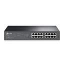 TPLINK Switch Easy Smart PoE+, 16 puertos 10/100/1000Mbps, 8 puertos PoE+, 150W