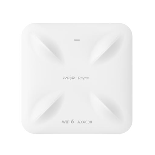 RUIJIE Punto de Acceso Wi-Fi 6 Industrial para Exterior Sectorial 5.95 Gbps, MU-MIMO 4x4, Filtros Anti Interferencia y Auto Optimización con IA, puerto eth 2.5G y SFP