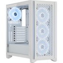 ADATA GABINETE CORSAIR ICUE 4000D RGB AIRFLOW BLANCO MEDIA TORRE TG ATX