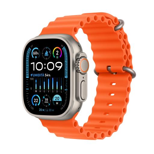 APPLEWATCH ULTRA2 CORREA OCEAN NARANJA