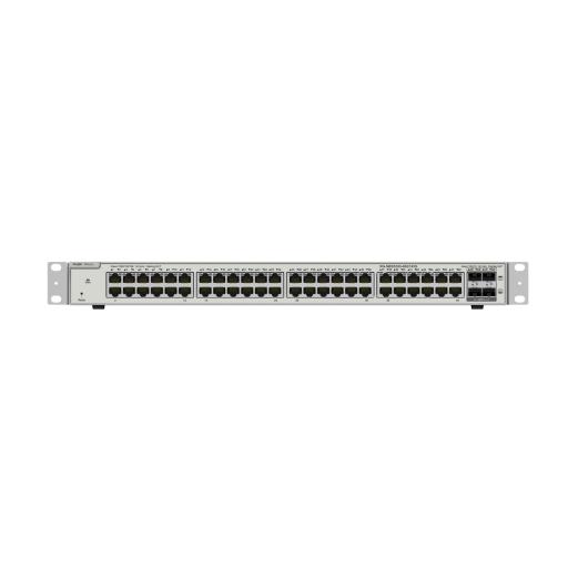 RUIJIE Switch Administrable capa 3 con 48 puertos Gigabit + 4 SFP+ para fibra 10Gb, gestión gratuita desde la nube