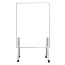 Alfra Pintarrón Móvil Alfra Nex Doble Superficie Pintarrón y Corcho 150x110cm