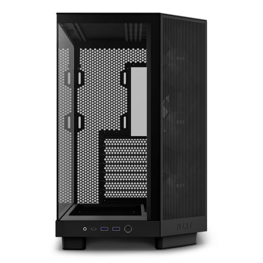 [NZXT_CC-H61FB-R1] GABINETE NZXT (CC-H61FB-R1) H6 FLOW EDITION COMPACT DUAL-CHAMBER CASE, ATX