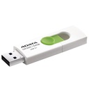 ADATA MEMORIA FLASH ADATA UV320 64GB USB 3.2 WHITE-GREEN (AUV320-64G-RWHGN)