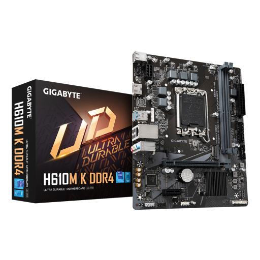 ADATA TARJETA MADRE GIGABYTE H610M K DDR4 MATX LGA 1700 HDMI M 2 USB 3 2