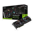 Tarjeta de video PNY GeForce RTX4070 12GB OC XLR8 VERTO EPIC-X RGB 3F
