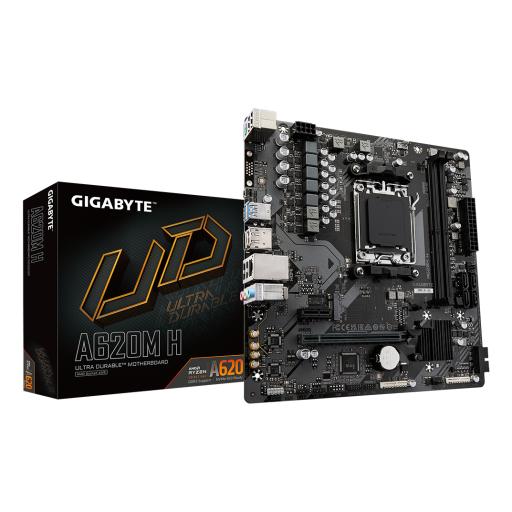 ADATA MB GIGABYTE A620M H MICRO ATX AM5 AMD 7000 SERIES 2DDR5 1DP 1HDMI