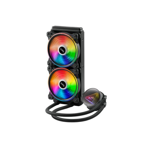 [XPG_LEVANTEX240-BKCWW] XPG ENFRIAMIENTO LIQUIDO XPG LEVANTE X 240 RGB 120MM (LEVANTEX240-BKCWW)