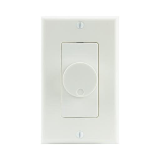 TRUAUDIO Perilla de control de volumen | 100W | igualación de impedancia | placa frontal de estilo decorativo | almendra/marfil/blanco incluida