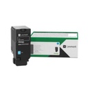 Lexmark Toner Lexmark Cyan del programa de devolución para 10 00 páginas para Lexmark CS/CX730