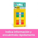 3M Banderitas 3M Mini 5 Colores C/100 Hojas C/6