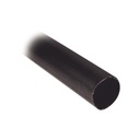 SYSCOM PARTS Tubo Termoencogible (Termofit) Negro de 1.2 m, 1.5" de Diámetro, Reduce de 2:1, Poliolefina.