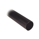SYSCOM PARTS Tubo Termoencogible (Termofit) Negro de 1.2 m, 1.5" de Diámetro, Reduce de 2:1, Poliolefina.