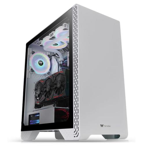 Thermaltake Gabinete  THERMALTAKE S300 TG Snow Edition