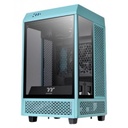 Thermaltake Gabinete  THERMALTAKE The Tower 100 Turquoise Mini Chassi