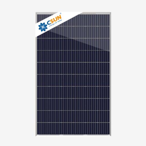 CSUN Módulo Fotovoltaico policristalino  330 W 24 Vcc, 72 Celdas Especial Para Sistemas de Energía Distribuida