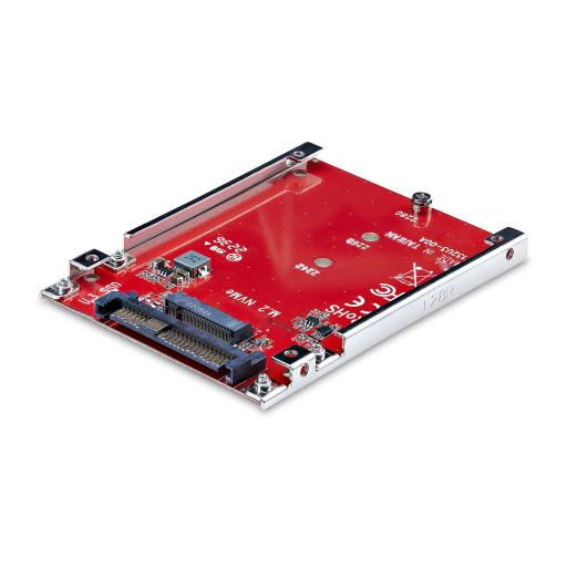 [STARTECH.COM_1M25-U3-M2-ADAPTER] StarTech.com ADAPTADOR M.2 A U.3 CONVERSOR DE SSD M2 PCIE A U.3 DE 2.5